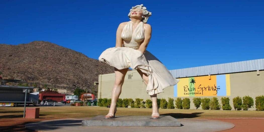 Marilyn Monroe Returns To Palm Springs 