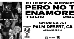 Fuerza Regida Tickets & Packages, Acrisure Arena, Thousand Palms > 9/29/24