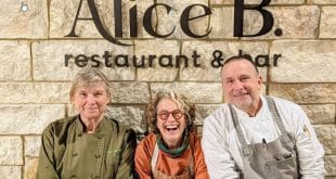 Mary Sue Milliken, Susan Feniger, and Chef Lance Velasquez