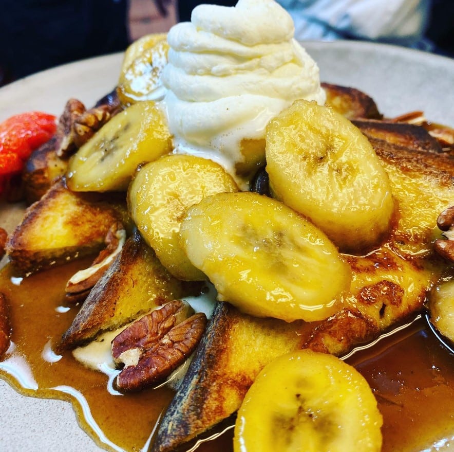 Bananas Foster French Toast