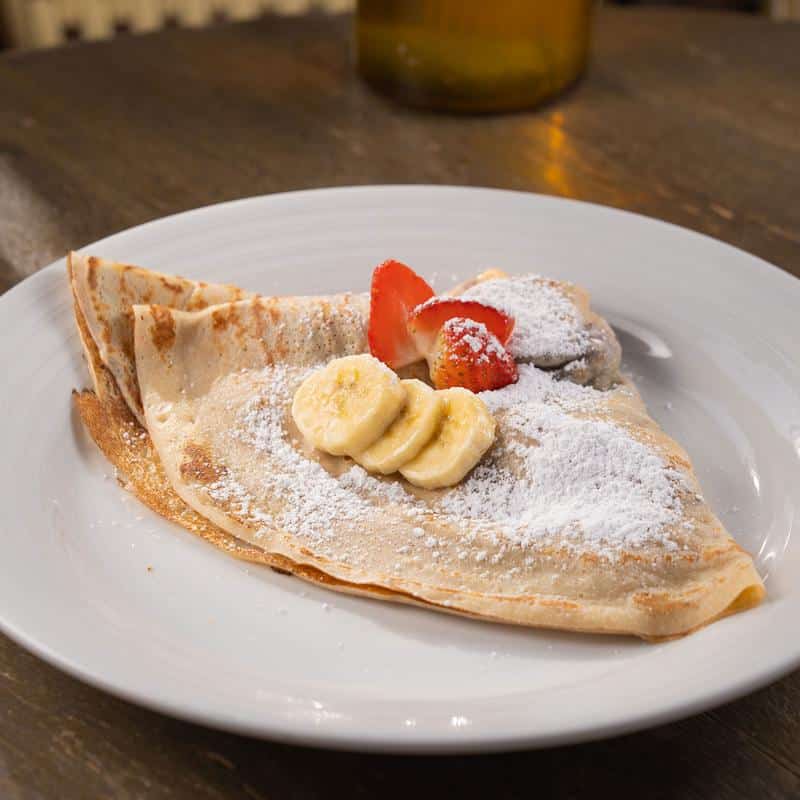 Banane, Fraises et Chocolat