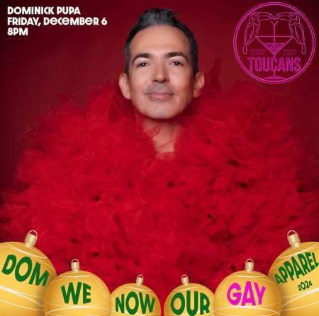 Dom We Now Our Gay Apparel, Toucans Tiki Bar Palm Springs