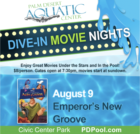 Dive In Movies - Emperor's New Grove, Palm Desert