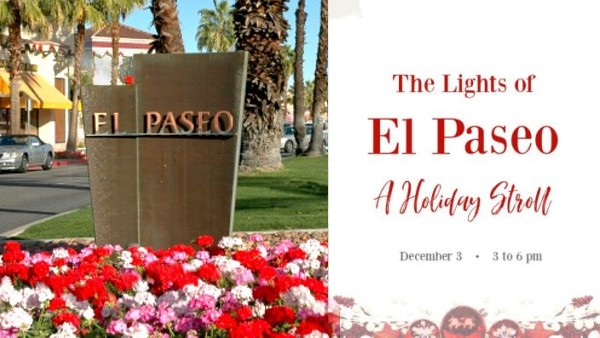 El Paseo Tree Lighting