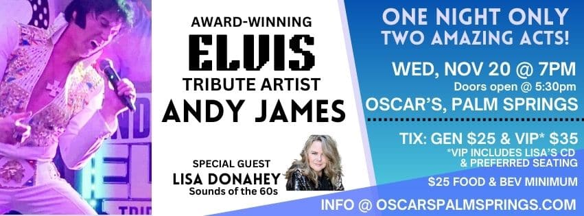 Sounds of the 60s & 70s, Oscar's Palm Springs