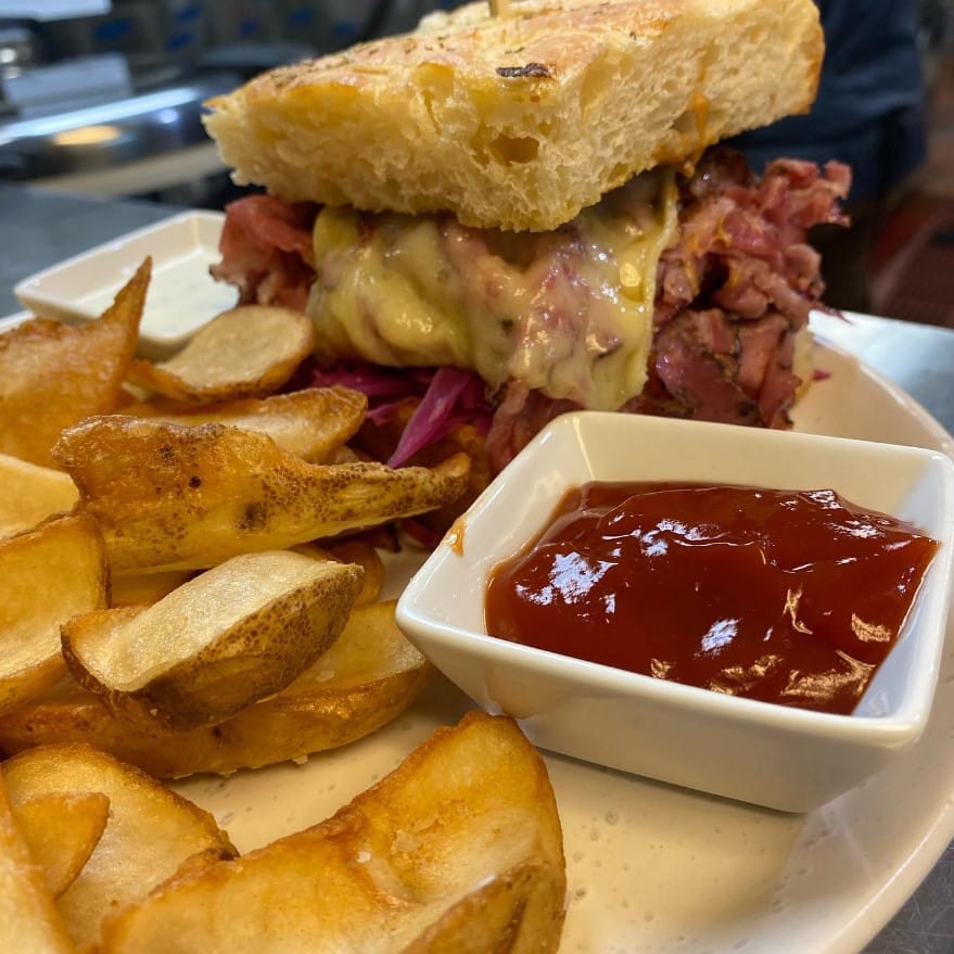 Pressed Pastrami “Ruben”