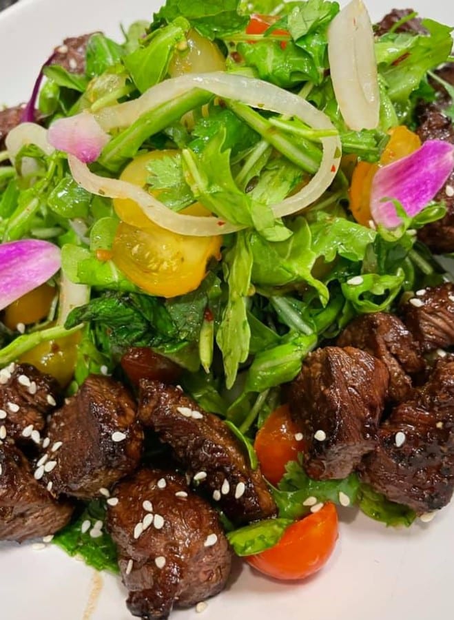 Vietnamese Shaking Beef Salad